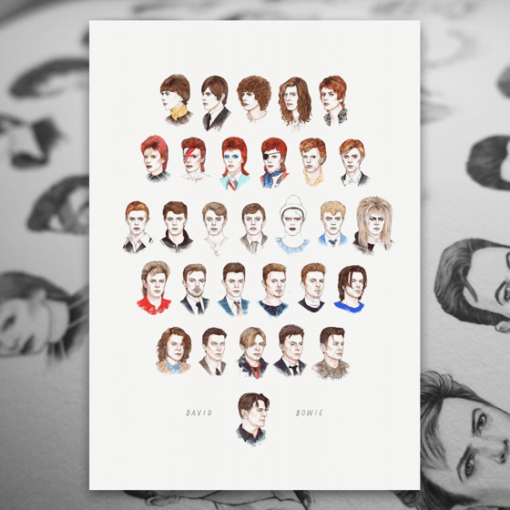 Image of 'Time May Change Me' A3 Giclée Print