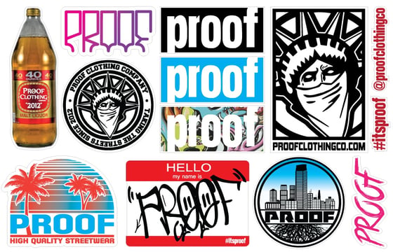 Image of Assorted Sticker Packs