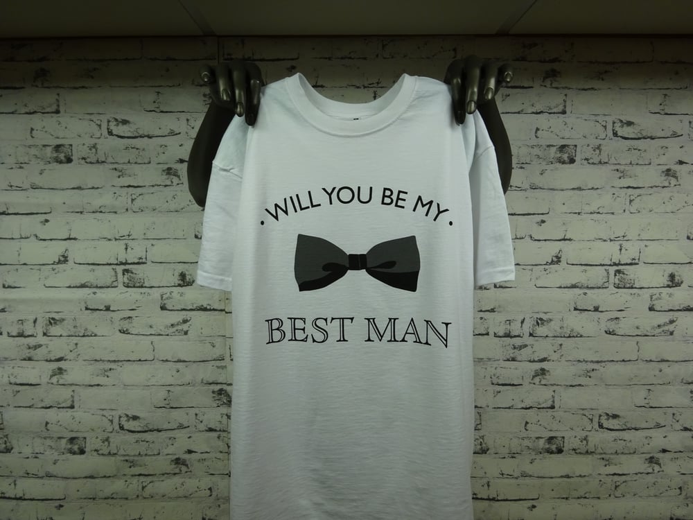 Image of Best Man Selfie Tee