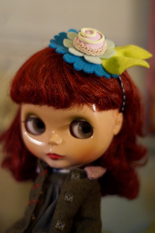 Image of Candy Hat Pink by Rhodora Jacob: Date w/ Blythe Auction