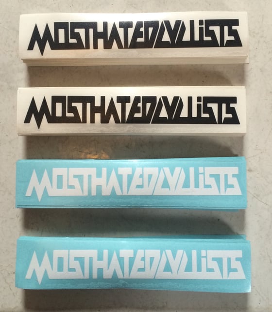 Image of Medium die cut decals