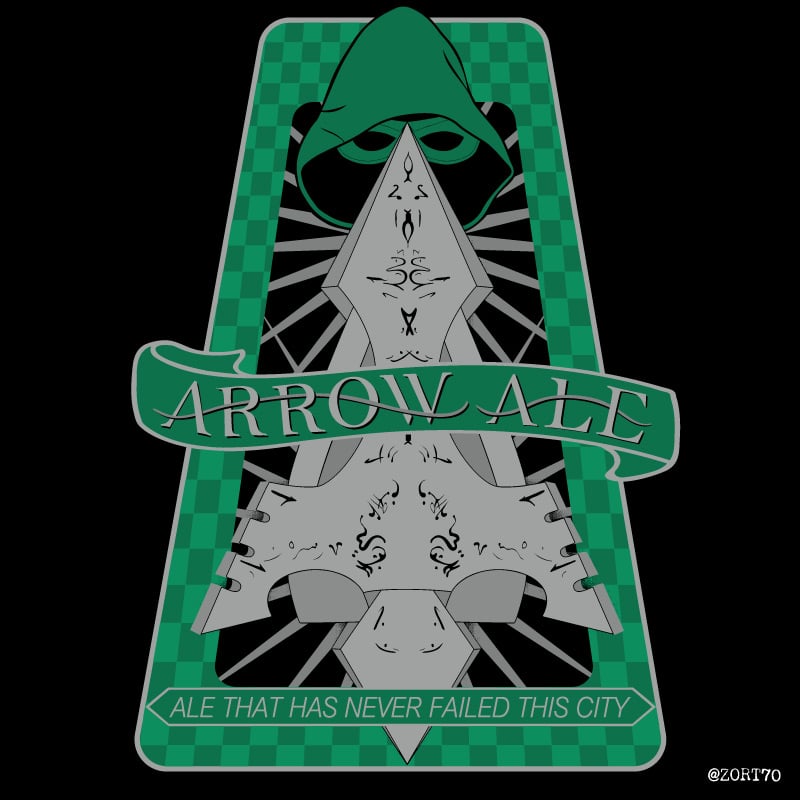 Image of Arrow Ale Sticker