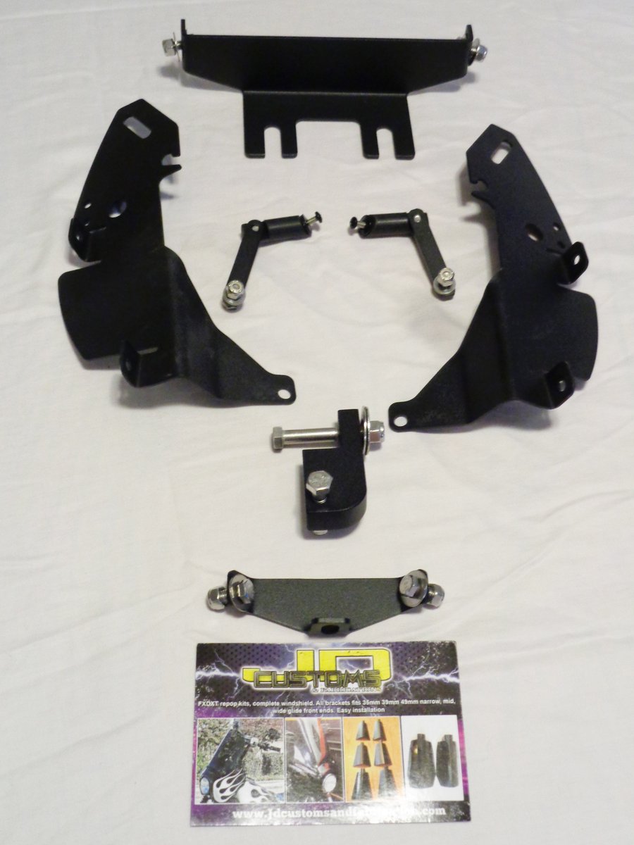 Image of FXDXT JD Custom Fairing Entire Mounting Kit
