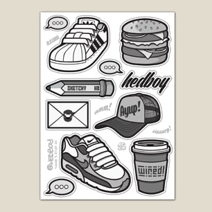 Image of Things & Stuff #1 - Sticker Sheet!
