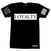 (unisex) Loyalty Bar TShirt Ice Blue