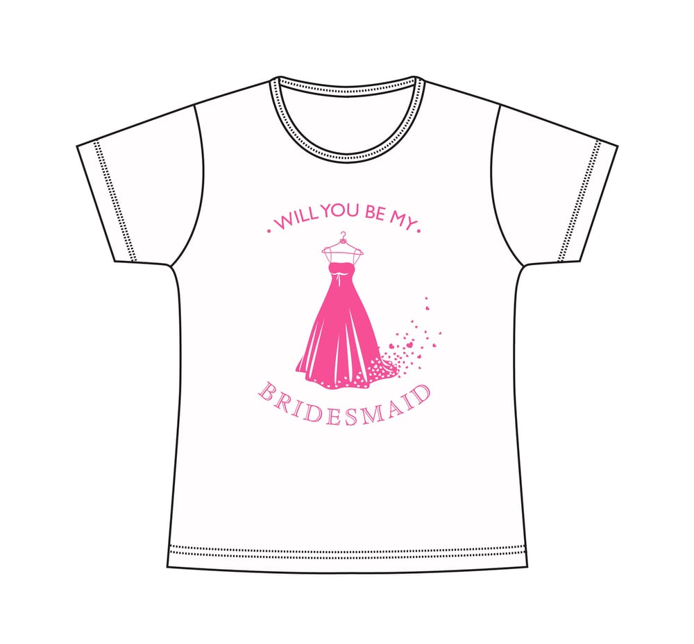 Image of Ladies 'Bridesmaid' Tee