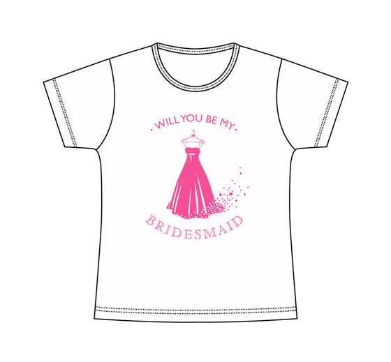 Image of Ladies 'Bridesmaid' Tee