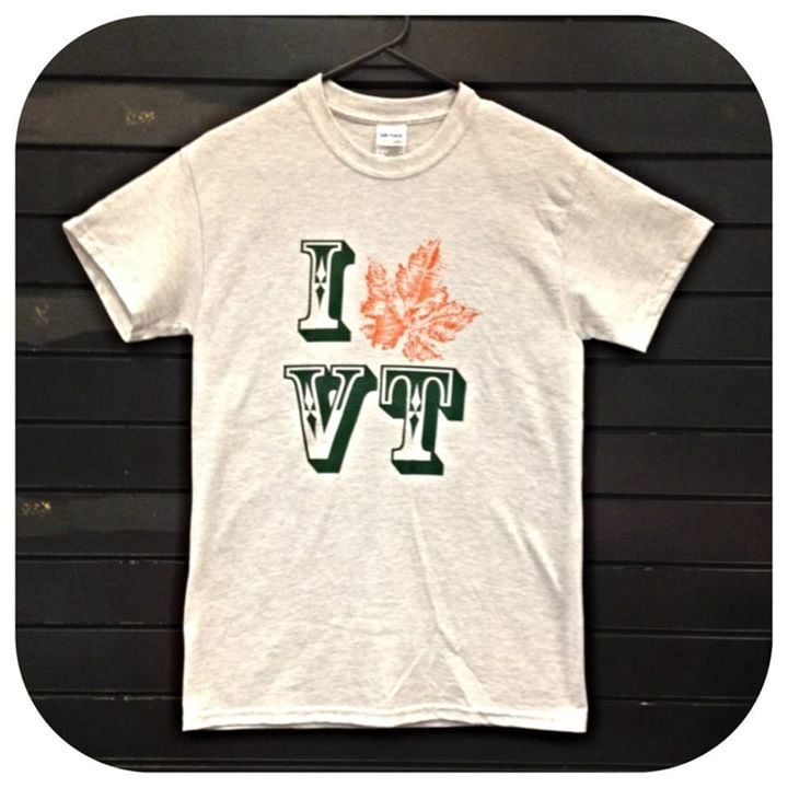 Image of I love Vermont Maple Syrup T-Shirt