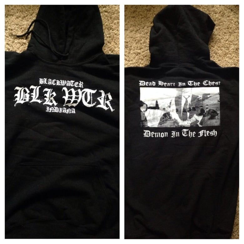 Image of BLK WTR Hoodie