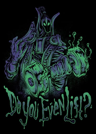 Image of "Do you even lift ? - Rubick T-shirt