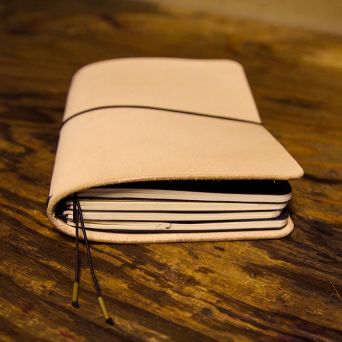 Image of Quad Moleskine Cahier Leather Notebook Cover