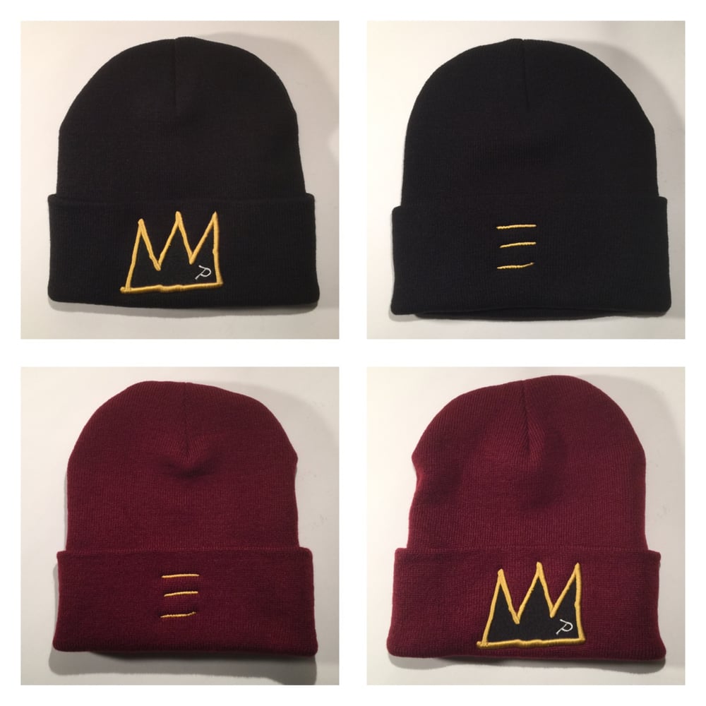 Image of "SPAsCuiEt" Crown Me IamUNUSUAL BEANIE
