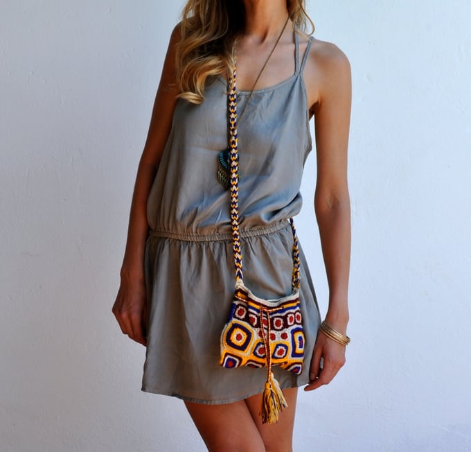 Image of Tribal Patch swing Bag