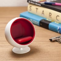 Image 2 of Designer Chairs Miniature – Ball Chair by Eero Aarnio