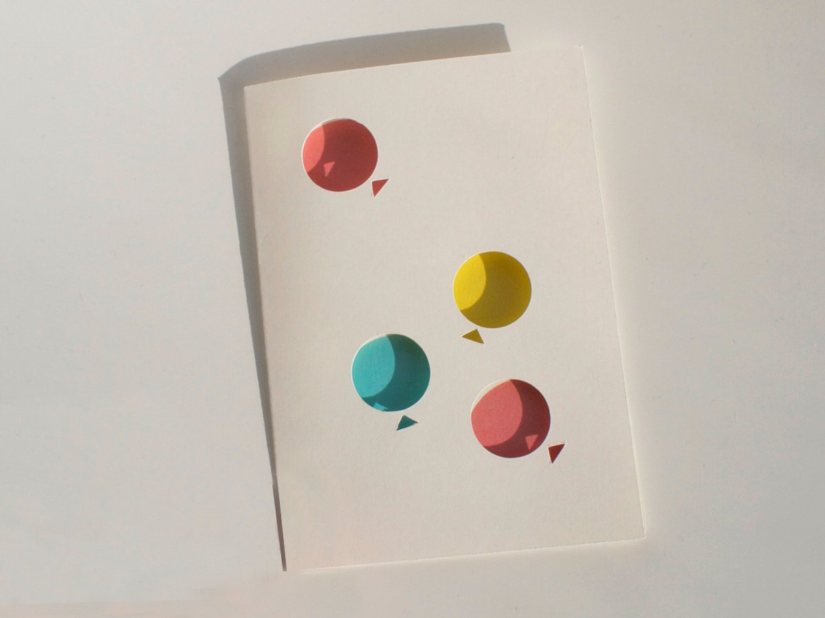 Image of 2 x Blow Balloons Cards