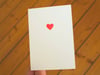 2 x Heart Cards