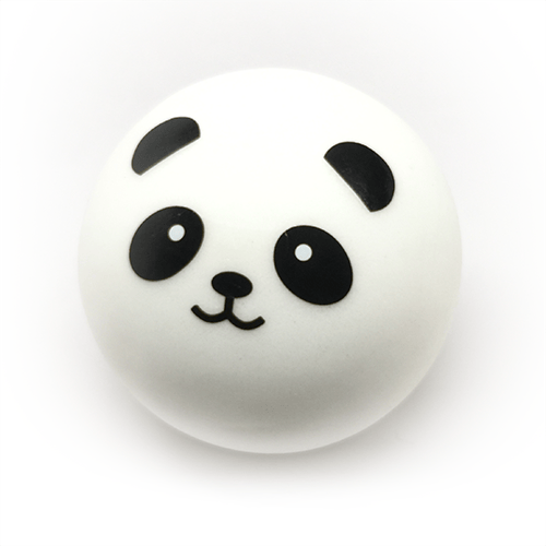 Earth Nest  Squishy  Panda  Bun  with keyring