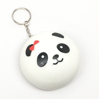 Image 3 of Squishy Panda Bun with keyring