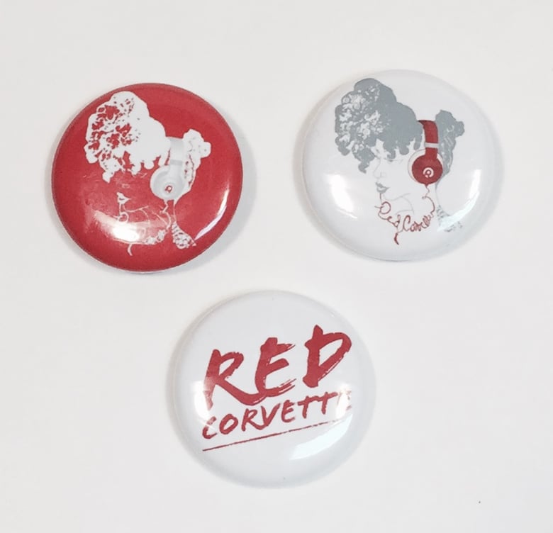 Image of RED CORVETTE PIN PACK