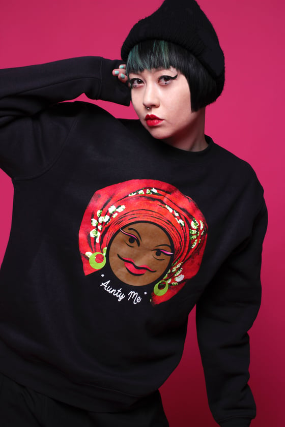 Image of AFRO-EMOJI "AUNTY ME" JUMPER