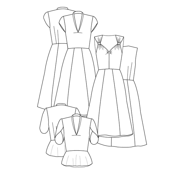 Image of SNITMØNSTER NO. 5 ÅRHUS