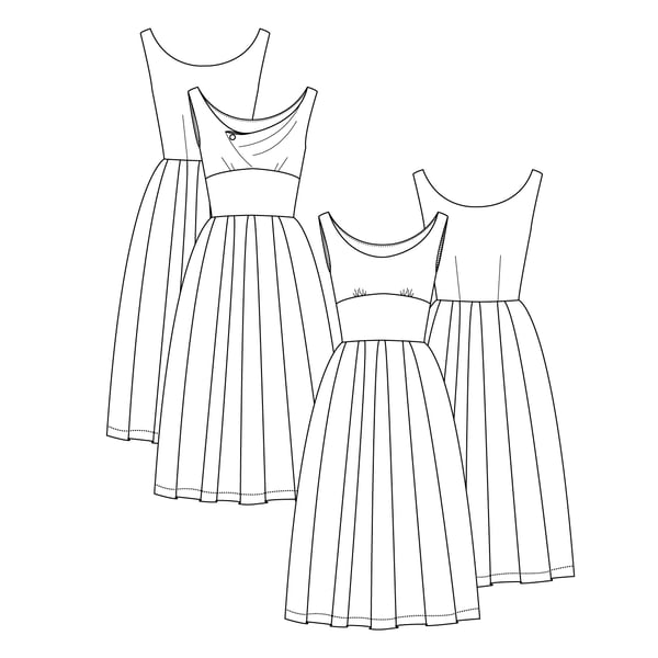 Image of SNITMØNSTER NO.1 DRAGØR