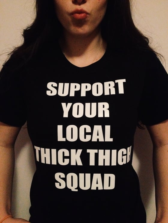 Image of Thick Thigh Squad - Black