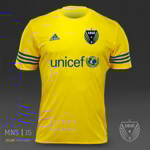 Image of MNS 14/15 Adidas 'Yellow Team' Match Night Jersey
