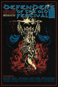 Image of Official Defenders of the Old Festival III Poster