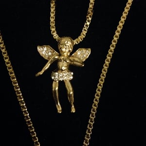 Image of Angel set with bling angel