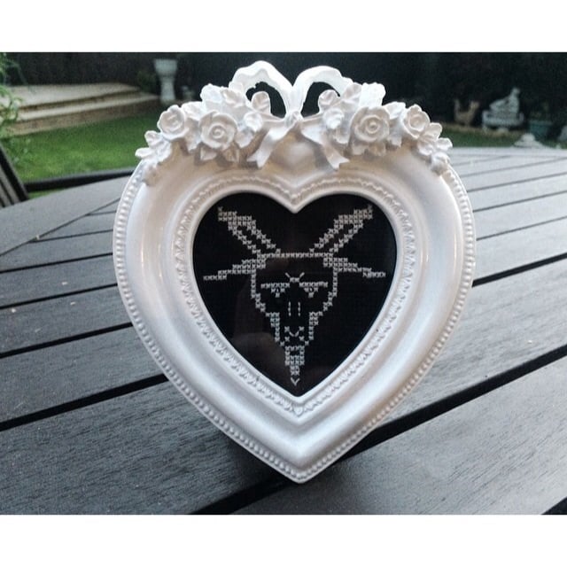 Image of baphomet goat head