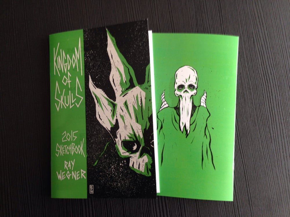 Image of Kingdom of Skulls 2015 Sketchbook