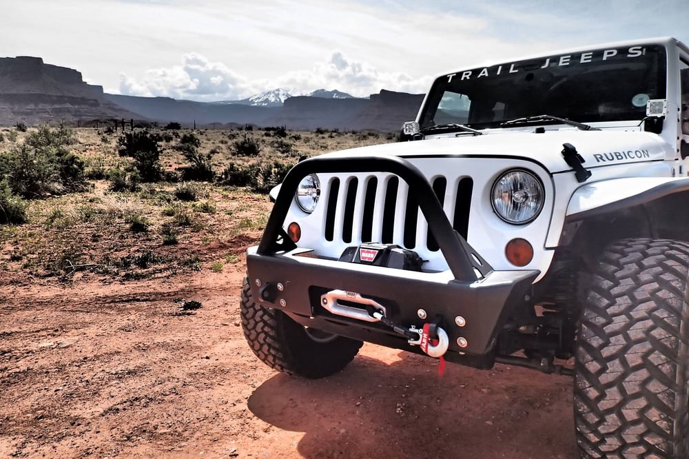 Image of Trail Jeeps Windshield Decal