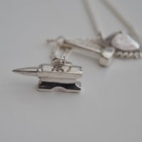 Image 3 of Working Class Solid Silver Necklace