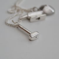 Image 5 of Working Class Solid Silver Necklace