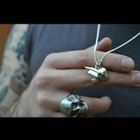 Image 2 of Working Class Solid Silver Necklace