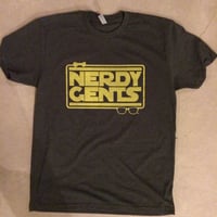 Image 1 of nerdy force be with you. - graphic tee