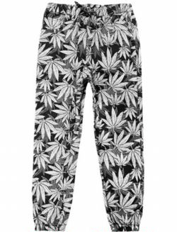Image of NEW! Magic Leaf Grey Jogger Pants