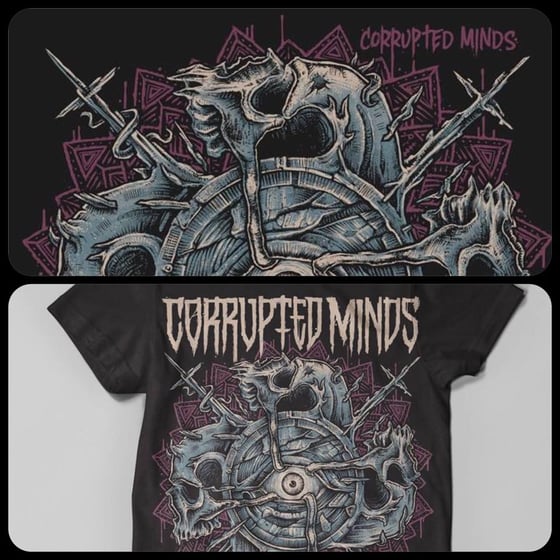 Image of Corrupted Minds Combo Pack Vinyl+T-shirt