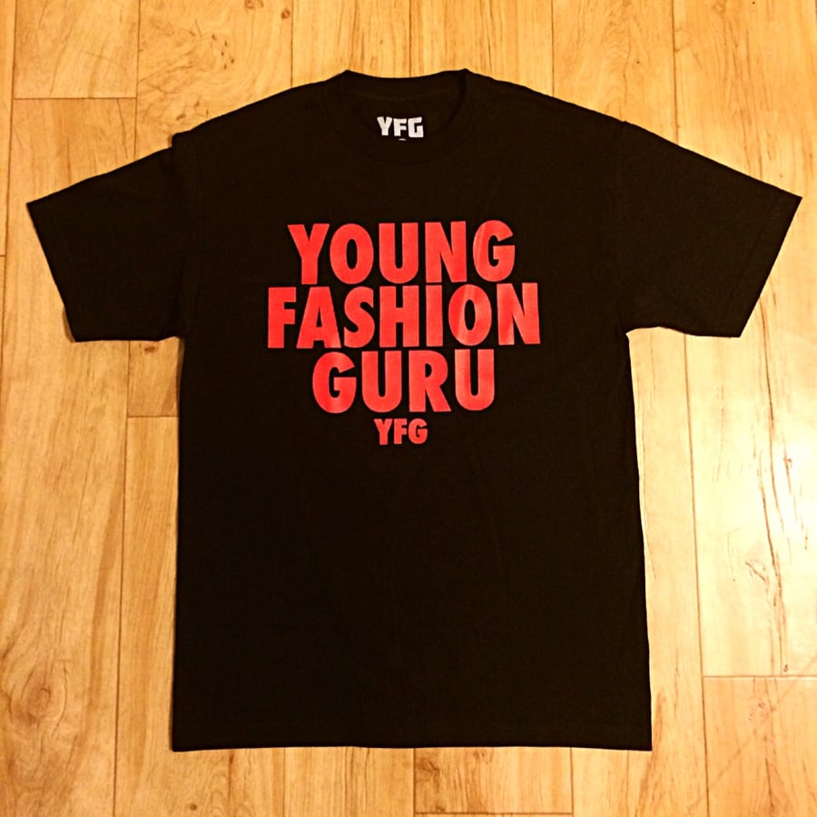 Image of Black/Red YFG "Logo" Tee