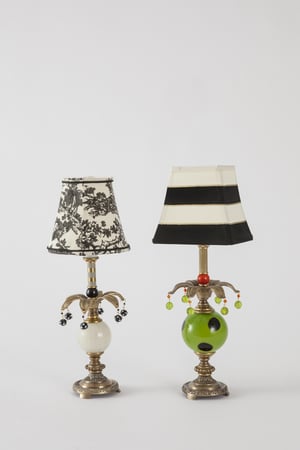 Little Rascals 1 (left), 2 (right) - harlequin light