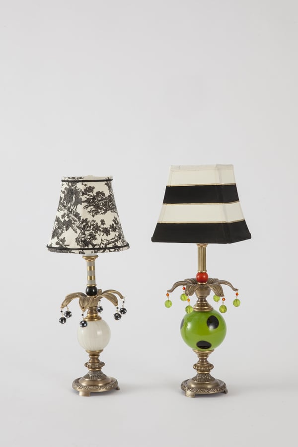 Little Rascals 1 (left), 2 (right) - harlequin light