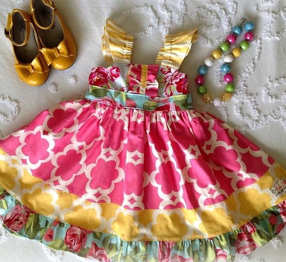 Image of Rosie Posie Dress original