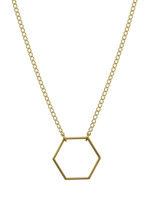 Image of HEXAGON necklace
