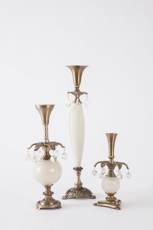 Classico Candlesticks - harlequin light