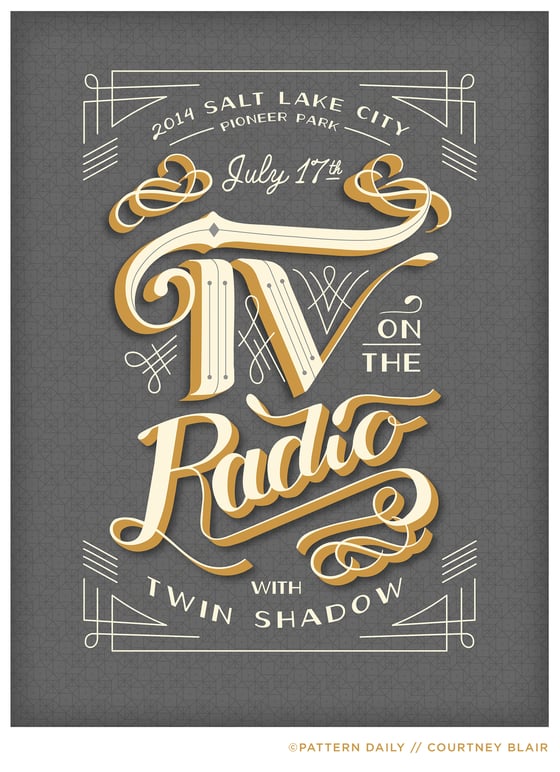 Image of TV on the Radio // Gig Poster