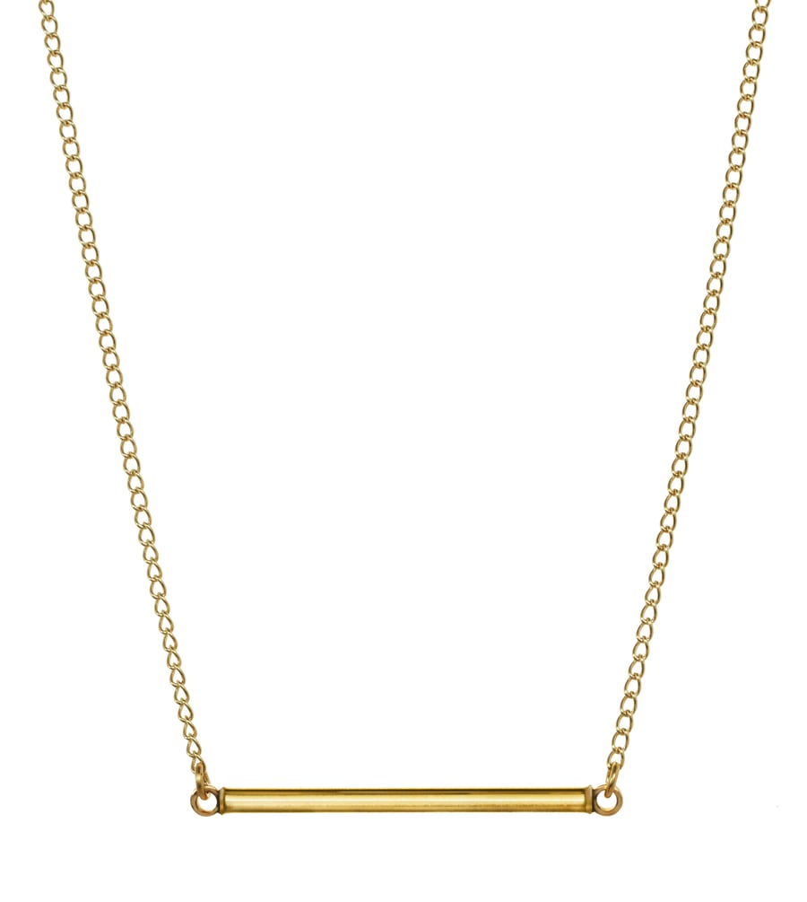 Image of BAR CHAIN necklace
