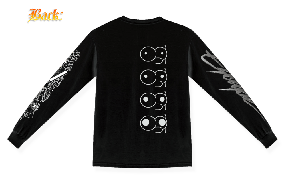 Image of EYE CANDY LONGSLEEVE BLK