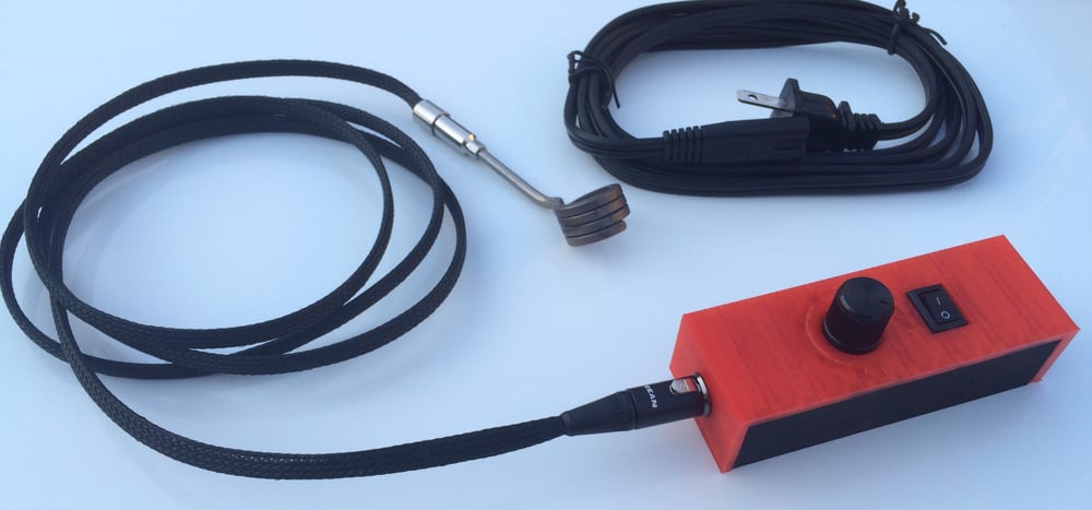 Image of Paper Crane Analog Enail by Coilworks Red/Black  On Sale! $130 with 2 Day Priority Shipping!