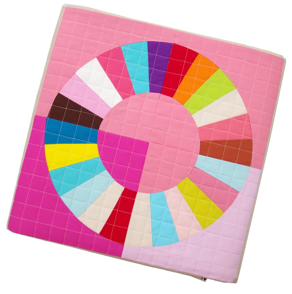 Image of Color Wheel Block - FOUNDATION PAPER PIECING PATTERN ONLY